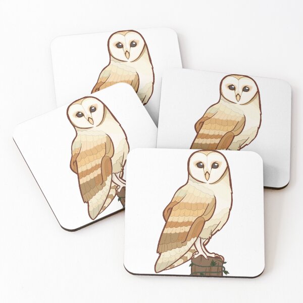 Aperçu de l'œuvre Tawny Barn Yard Owl sur poteau créée et vendue par amarisketches.