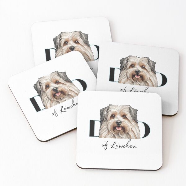 Item preview,  Minimalistic aesthetic Dad of brown Lowchen Dog  designed and sold by GoodyPaws.