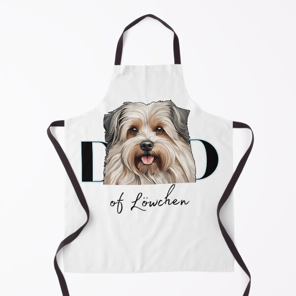 Item preview, Minimalistic aesthetic Dad of brown Lowchen Dog designed and sold by GoodyPaws.