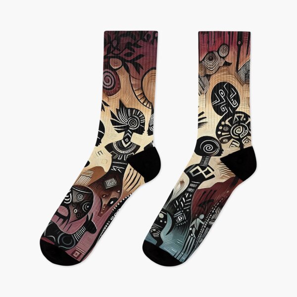 Item preview, Tribal Village, African Tribal Art Style by shs_kenya  designed and sold by Shs-Kenya.