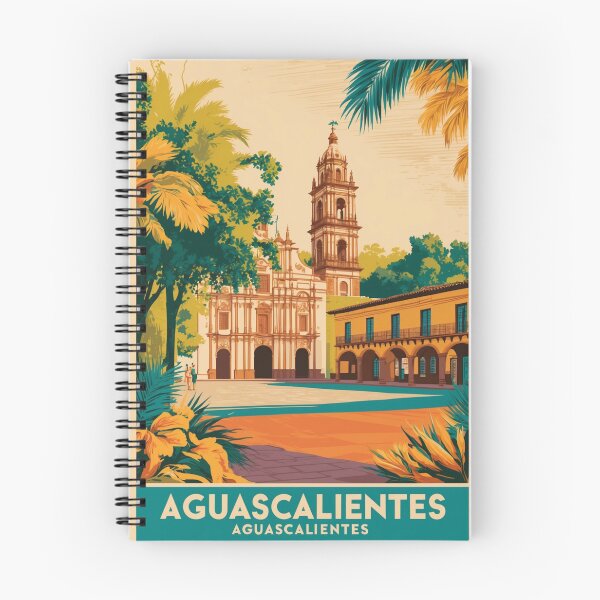 Artikelvorschau, Aguascalientes Aguascalientes Mexiko Vintage Reisetourismus entworfen und verkauft von TravelersGems.