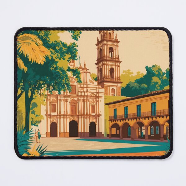 Artikelvorschau, Aguascalientes Aguascalientes Mexiko Vintage Reisetourismus  entworfen und verkauft von TravelersGems.