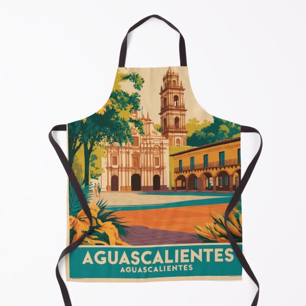 Item preview, Aguascalientes Aguascalientes Mexico Vintage Travel Tourism designed and sold by TravelersGems.