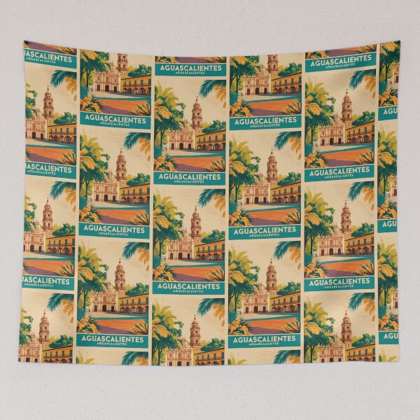 Item preview, Aguascalientes Aguascalientes Mexico Vintage Travel Tourism  designed and sold by TravelersGems.