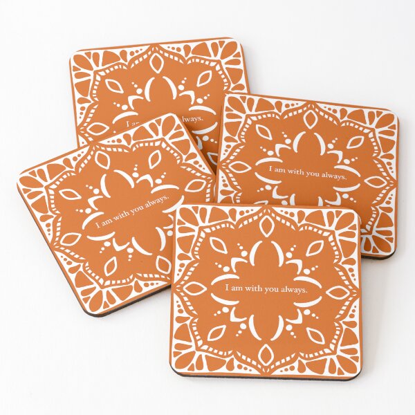 Item preview, (Matthew 28:20) Elegant Spanish Tiles Inspired Bible Verse Art  designed and sold by Mayalight.