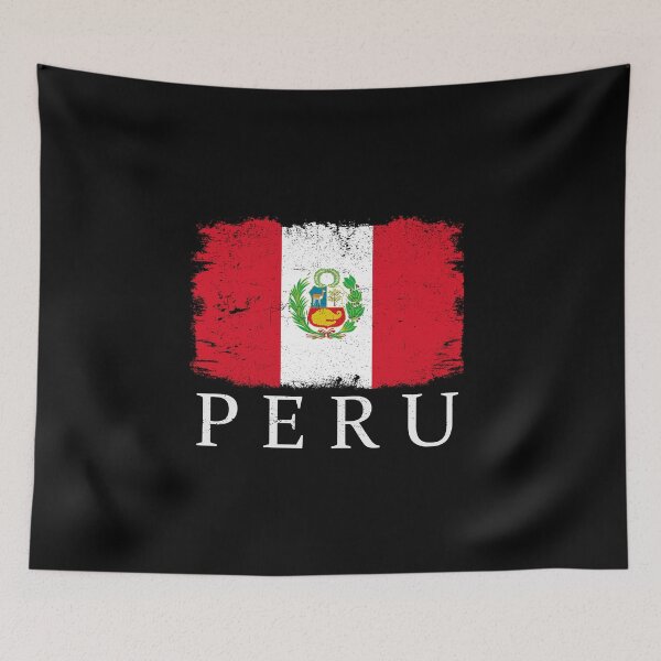 Item preview, Peru Country Flag Peru Country Tourist Peru Country Team designed and sold by farhanhafeez.