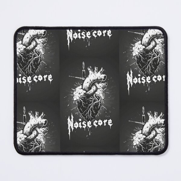 Item preview, Heart with "Noisecore" Text in Graffiti Style designed and sold by Piotrek0001.