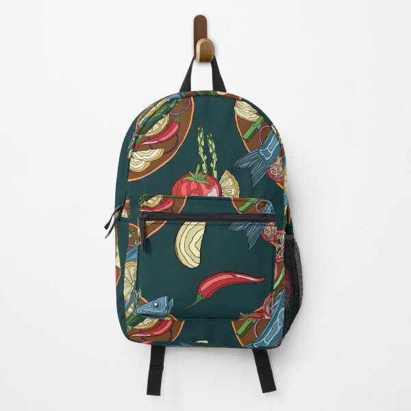 Item preview, Seabass, grilled fish, pattern designed and sold by AvotArt.