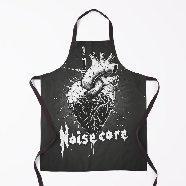 Item preview, Heart with "Noisecore" Text in Graffiti Style designed and sold by Piotrek0001.