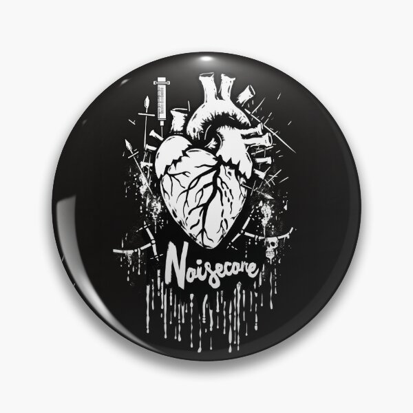 Item preview, Heart with "Noisecore" Text in Graffiti Style designed and sold by Piotrek0001.
