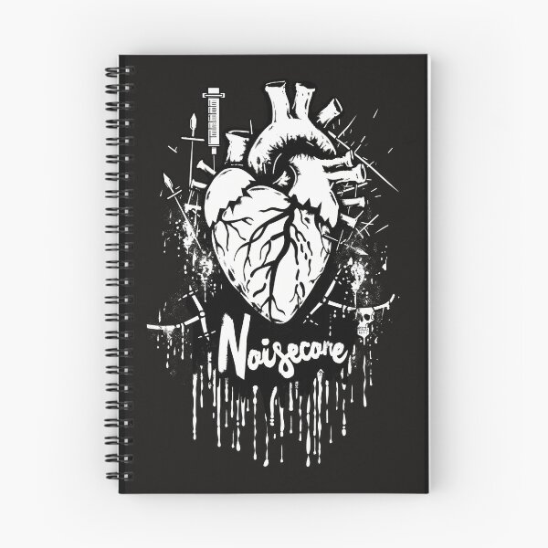 Item preview, Heart with "Noisecore" Text in Graffiti Style designed and sold by Piotrek0001.