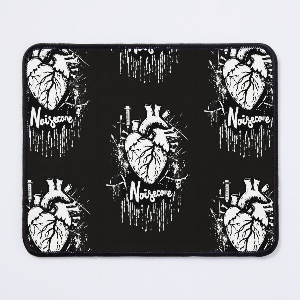 Item preview, Heart with "Noisecore" Text in Graffiti Style designed and sold by Piotrek0001.