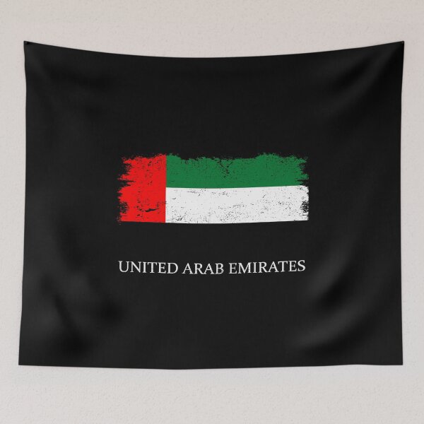 Artikelvorschau, United Arab Emirates Country Flag United Arab Emirates Team entworfen und verkauft von farhanhafeez.