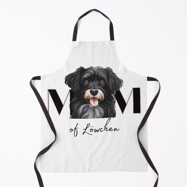 Item preview, Minimalistic aesthetic Mom of black Lowchen Dog designed and sold by GoodyPaws.