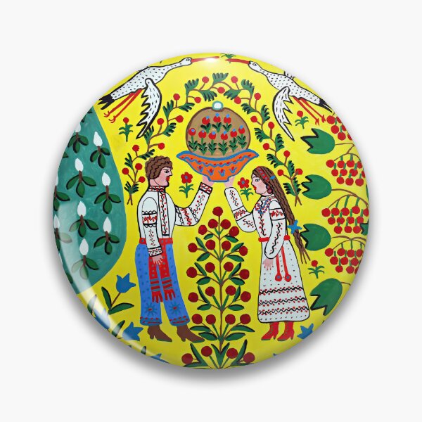 Item preview, Maria Prymachenko, Ukrainian Folk Artist, Ukrainian Painter, Марія Приймаченко, Naïve Art, Ukrainian Art Print, Maria Prymachenko Gift designed and sold by Artistic Gift Print.