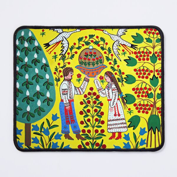 Item preview, Maria Prymachenko, Ukrainian Folk Artist, Ukrainian Painter, Марія Приймаченко, Naïve Art, Ukrainian Art Print, Maria Prymachenko Gift designed and sold by Artistic Gift Print.