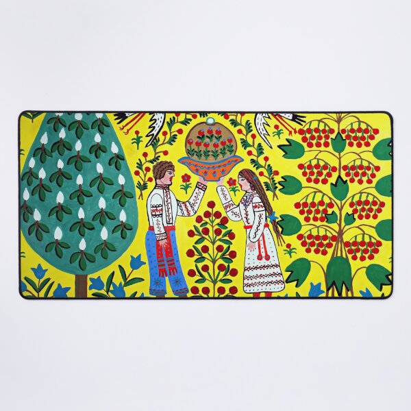 Item preview, Maria Prymachenko, Ukrainian Folk Artist, Ukrainian Painter, Марія Приймаченко, Naïve Art, Ukrainian Art Print, Maria Prymachenko Gift designed and sold by Artistic Gift Print.