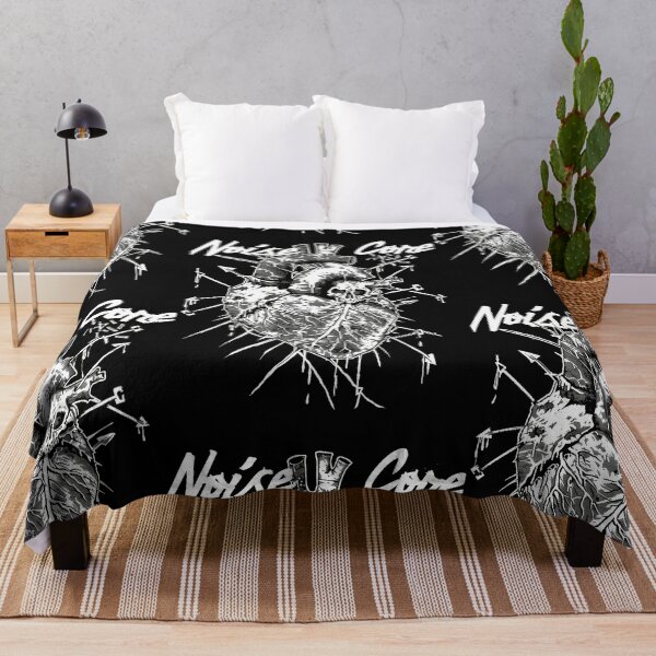Item preview, Heart with "Noisecore" Text in Graffiti Style designed and sold by Piotrek0001.