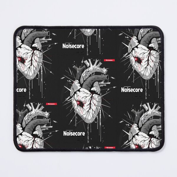Item preview, Heart with "Noisecore" Text in Graffiti Style designed and sold by Piotrek0001.