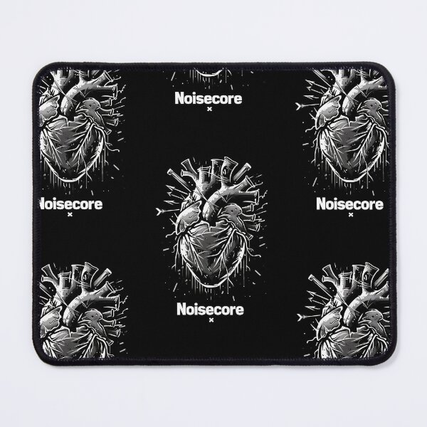 Item preview, Heart with "Noisecore" Text in Graffiti Style designed and sold by Piotrek0001.