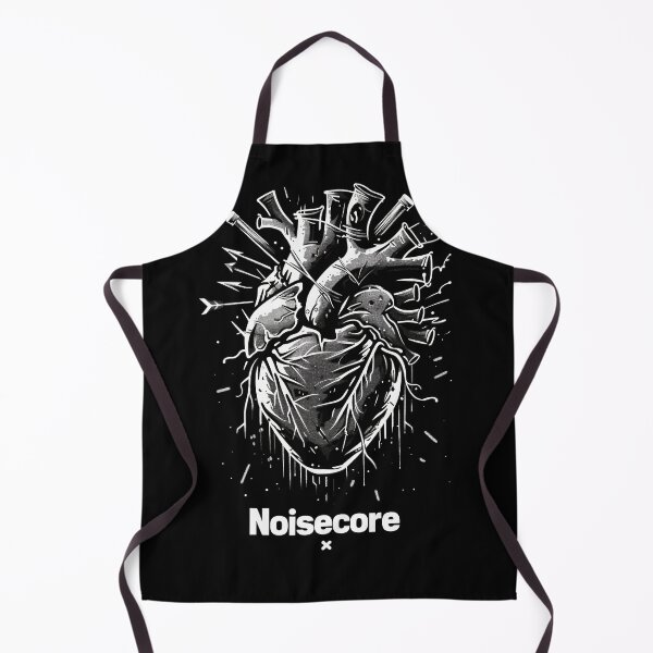 Item preview, Heart with "Noisecore" Text in Graffiti Style designed and sold by Piotrek0001.