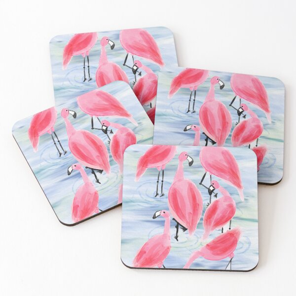 Item preview, Flamingo Friends designed and sold by AdriaCaps Art & Design.