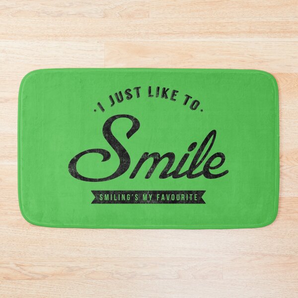 Item preview, Smiling's My Favourite designed and sold by TheHappyHeretic.