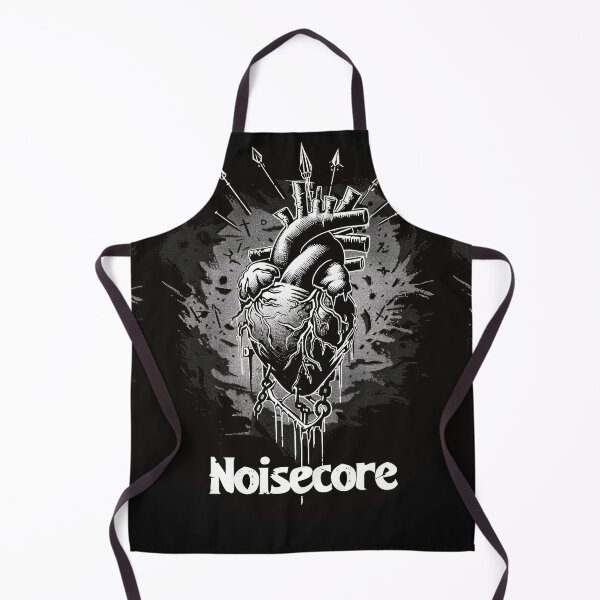Item preview, Heart with "Noisecore" Text in Graffiti Style designed and sold by Piotrek0001.