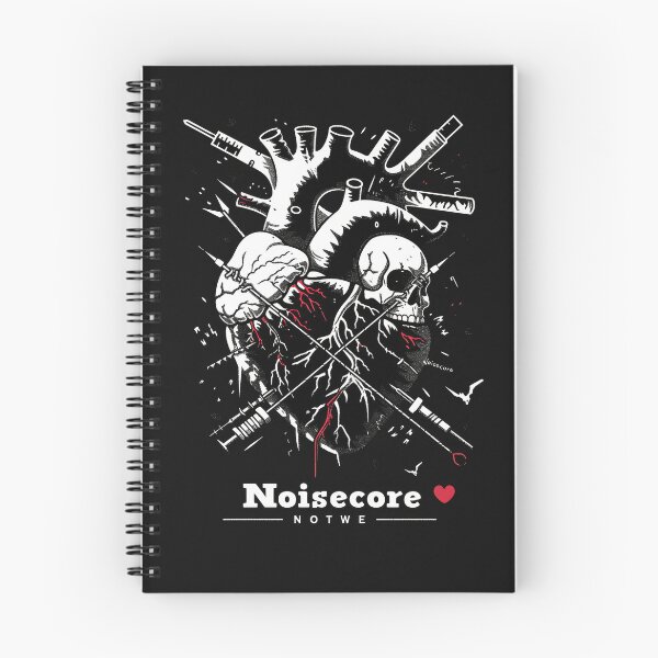 Item preview, Heart with "Noisecore" Text in Graffiti Style designed and sold by Piotrek0001.