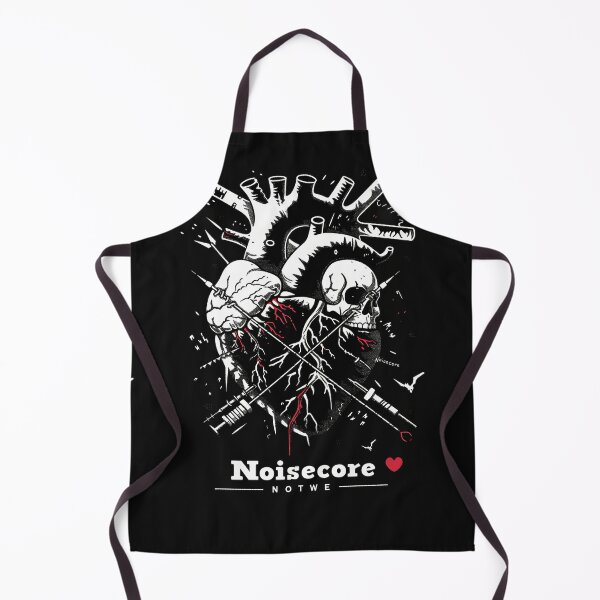 Item preview, Heart with "Noisecore" Text in Graffiti Style designed and sold by Piotrek0001.