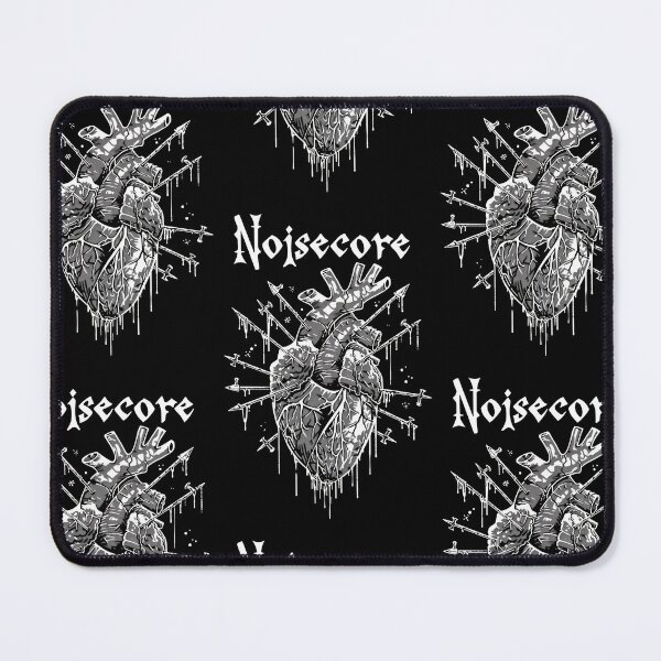 Item preview, Heart with "Noisecore" Text in Graffiti Style designed and sold by Piotrek0001.