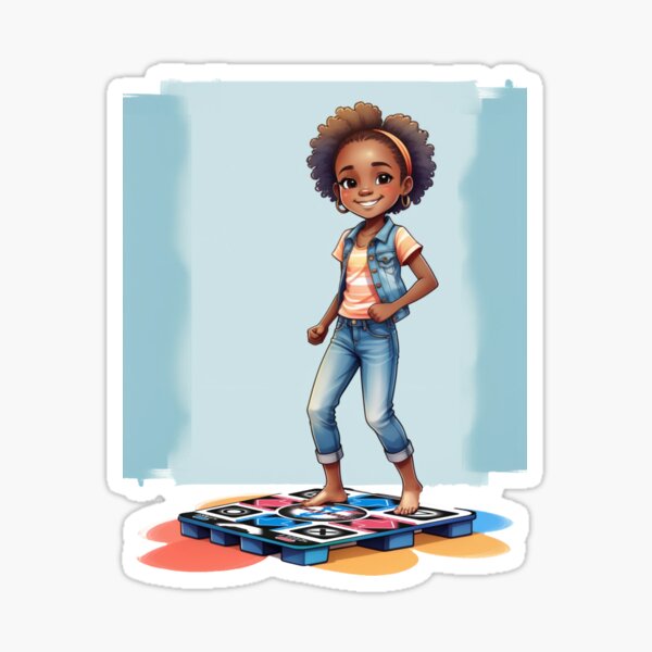Dancemat and ddr fan Sticker