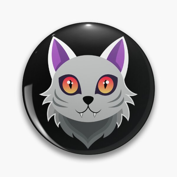 Item preview, Ghost cat head designed and sold by JIMTOPMOY.