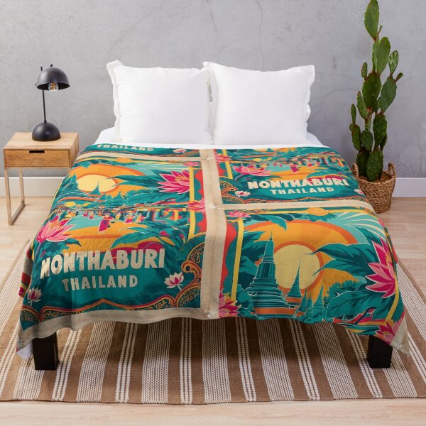 Item preview, Nonthaburi Thailand Vintage Travel Tourism designed and sold by TravelersGems.