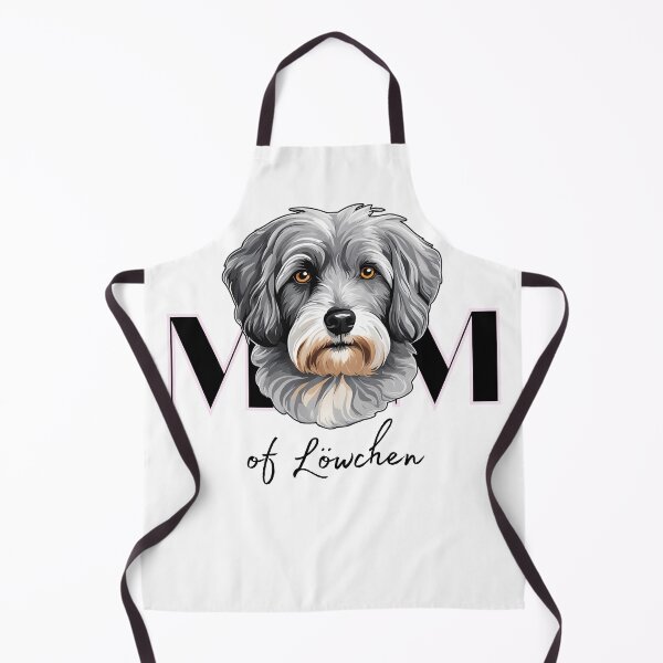 Item preview, Minimalistic aesthetic Mom of silver grey Lowchen Dog designed and sold by GoodyPaws.