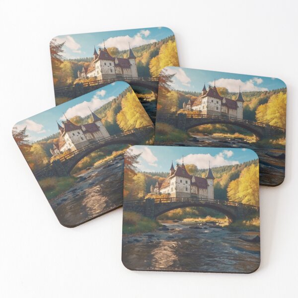 Item preview, Castle of the Autumn Riverlands designed and sold by BlareBlare.