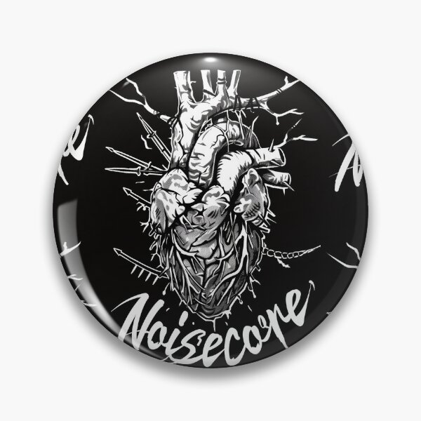 Item preview, Heart with "Noisecore" Text in Graffiti Style designed and sold by Piotrek0001.