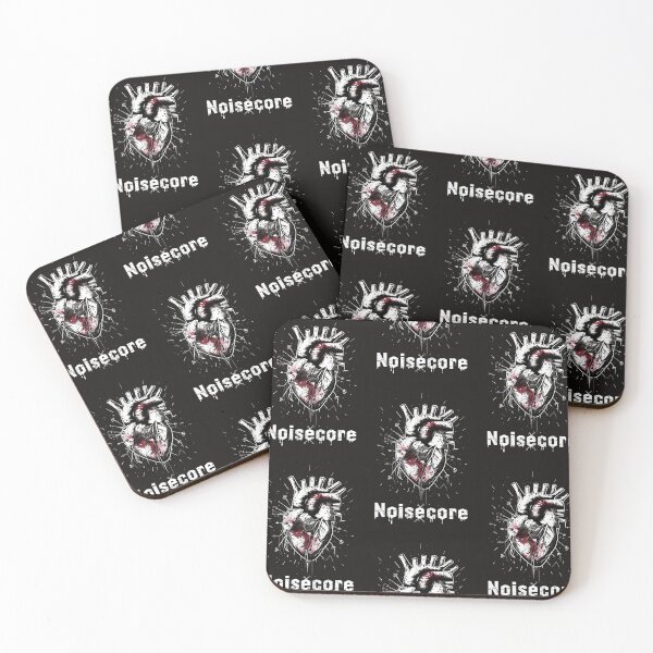 Item preview, Heart with "Noisecore" Text in Graffiti Style designed and sold by Piotrek0001.