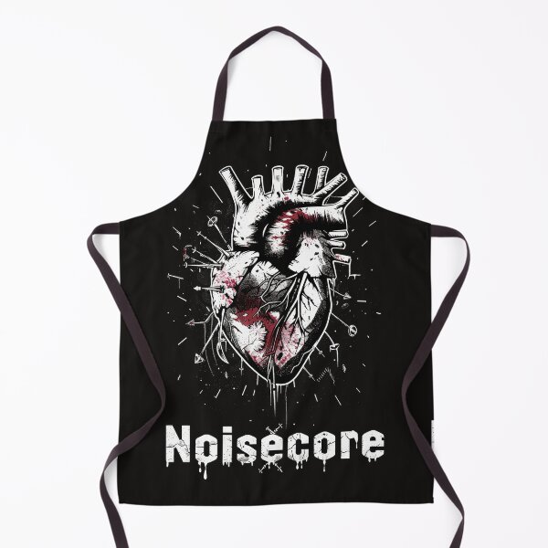 Item preview, Heart with "Noisecore" Text in Graffiti Style designed and sold by Piotrek0001.