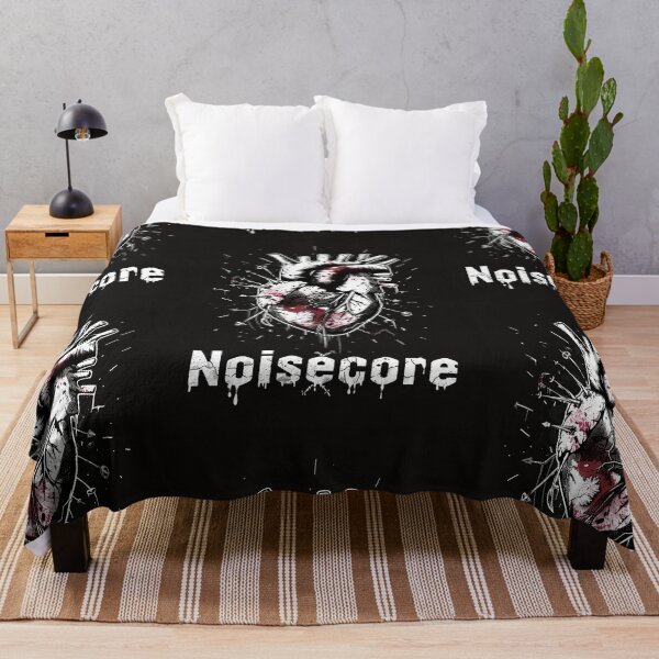 Item preview, Heart with "Noisecore" Text in Graffiti Style designed and sold by Piotrek0001.