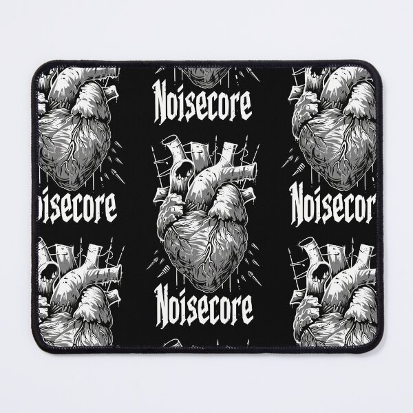 Item preview, Heart with "Noisecore" Text in Graffiti Style designed and sold by Piotrek0001.