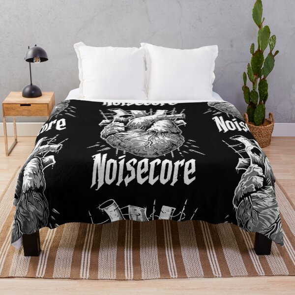 Item preview, Heart with "Noisecore" Text in Graffiti Style designed and sold by Piotrek0001.