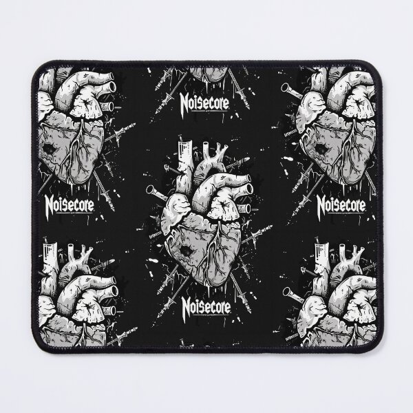 Item preview, Heart with "Noisecore" Text in Graffiti Style designed and sold by Piotrek0001.