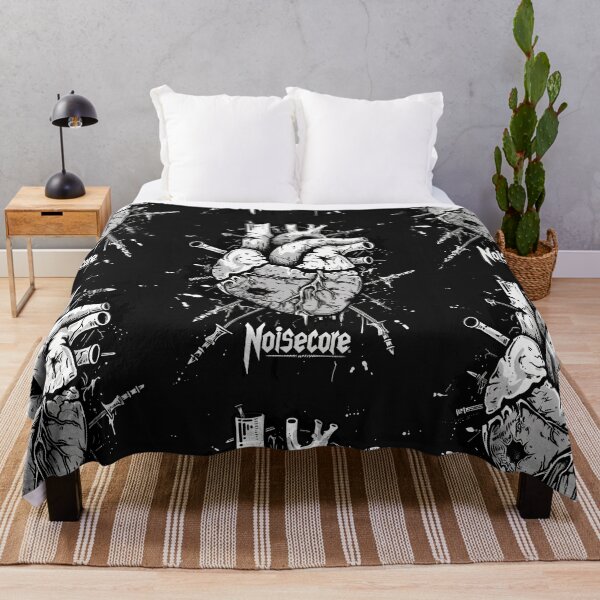 Item preview, Heart with "Noisecore" Text in Graffiti Style designed and sold by Piotrek0001.