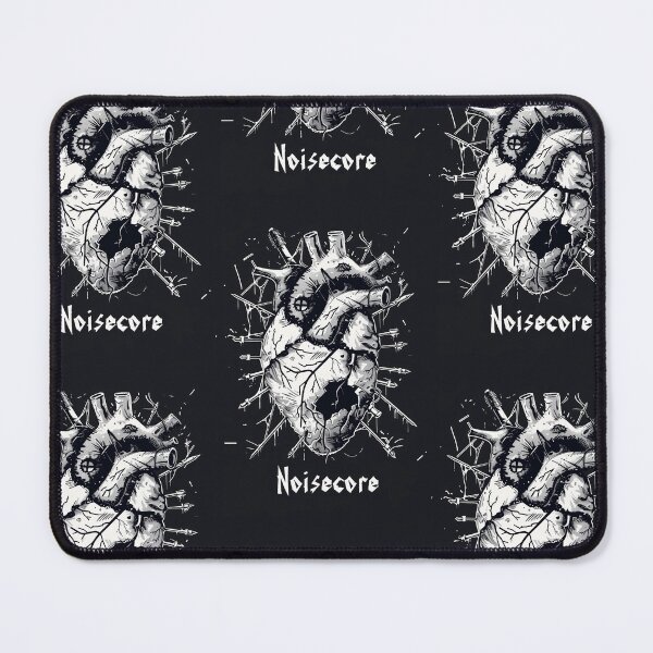 Item preview, Heart with "Noisecore" Text in Graffiti Style designed and sold by Piotrek0001.