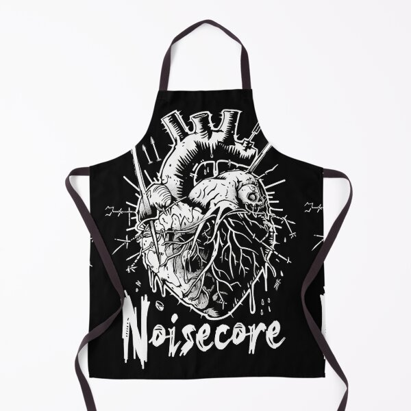 Item preview, Heart with "Noisecore" Text in Graffiti Style designed and sold by Piotrek0001.
