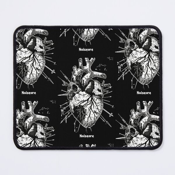Item preview, Heart with "Noisecore" Text in Graffiti Style designed and sold by Piotrek0001.