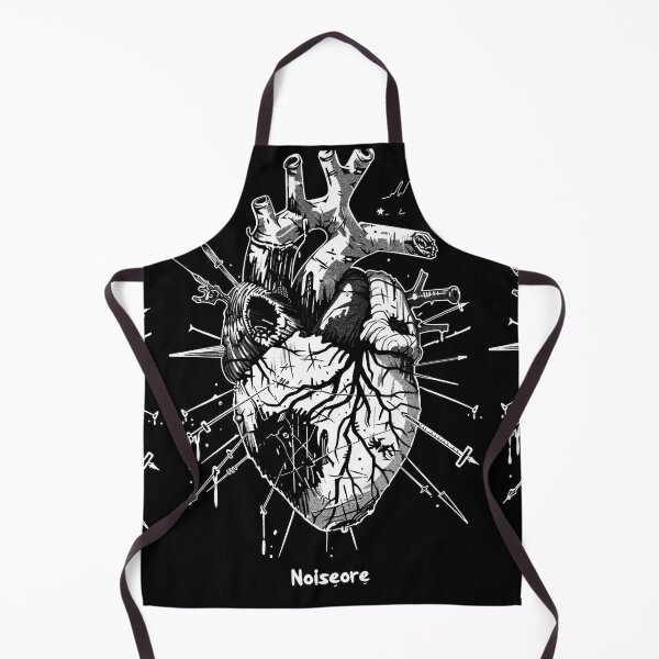Item preview, Heart with "Noisecore" Text in Graffiti Style designed and sold by Piotrek0001.