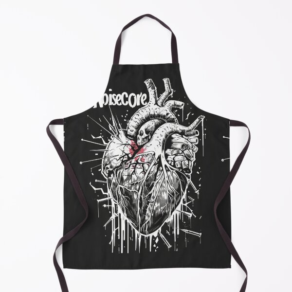 Item preview, Heart with "Noisecore" Text in Graffiti Style designed and sold by Piotrek0001.