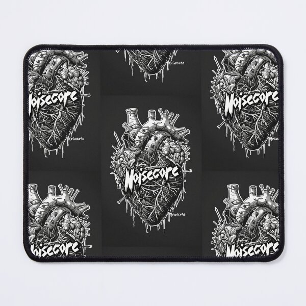 Item preview, Heart with "Noisecore" Text in Graffiti Style designed and sold by Piotrek0001.